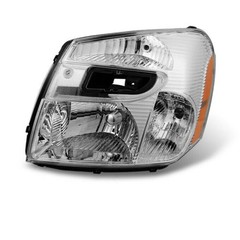 Headlight Lamp Front Left Right Clear Chrome Housing 1pc GM2502254