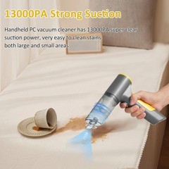 Lepmerk 4 In 1 Wireless Handheld Vacuum Cleaner 13000Pa Super Suction 6000Mah