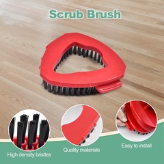 Mop Heads for cedar 1 Tank, 3 + 1 Brush + 1 Base