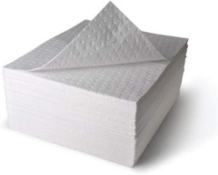 Oil Spill Absorbent Mats for GarageOil Only Absorbent Pad 20×15 Pads 50-Pack