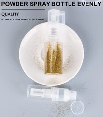 AKOAK 1 Pack 110ml Portable Detachable Travel Spray 3.7 Ounces, Transparent