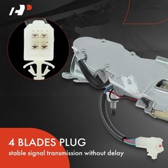 A-Premium Rear Windshield Wiper Motor Compatible Honda Odyssey 2005 2006 2007