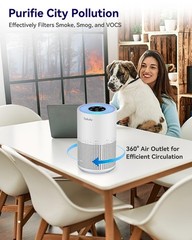 Air Purifiers for Bedroom Home Pets 1200 Ft², Tailulu H13 True HEPA Air Fil
