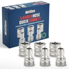 McKillans® Water Hose Quick Connect [UNIVERSAL FIT] 3/4 inch, Connects