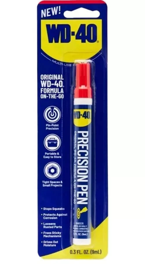 WD-40 Precision Pen 490743 Original Formula – 0.3 oz – 9mL