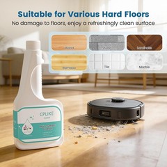 CPLIKE Floor Cleaning Solution 16 Fl Oz (Pack of 2), White-2 Bottles