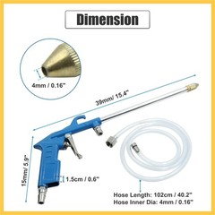 REPAIROCK Air Engine Cleaning Spray Gun High Pressure 43 x 18 x 2.5 cm, Blue