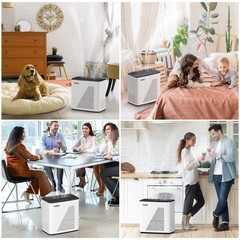 Air Purifier for Bedroom Home, Large Room Up to 547 Ft², H13 True HEPA Filt