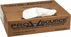 PRO-SOURCE 13 Gal 0.7 mil Heavy-Duty Trash Bag 24″ Wide x 31″ High, White