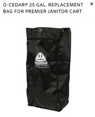 New O Cedar Commercial Replacement Cart Bag 25 Gallon 96985