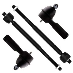 4pcs Front Suspension Inner & Outer Tie Rod Ends Kit for Honda Odyssey 2002-2004