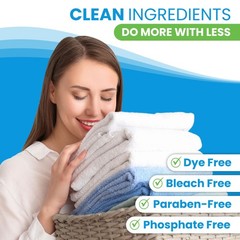 Clean Elements Laundry Detergent Sheets (100 50 Count (Pack of 1), White