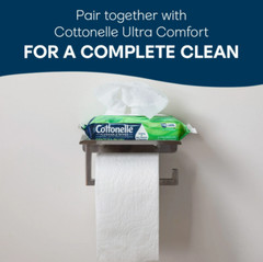 Gentle Plus Flushable Wet Wipes, 8 Flip-Top Packs