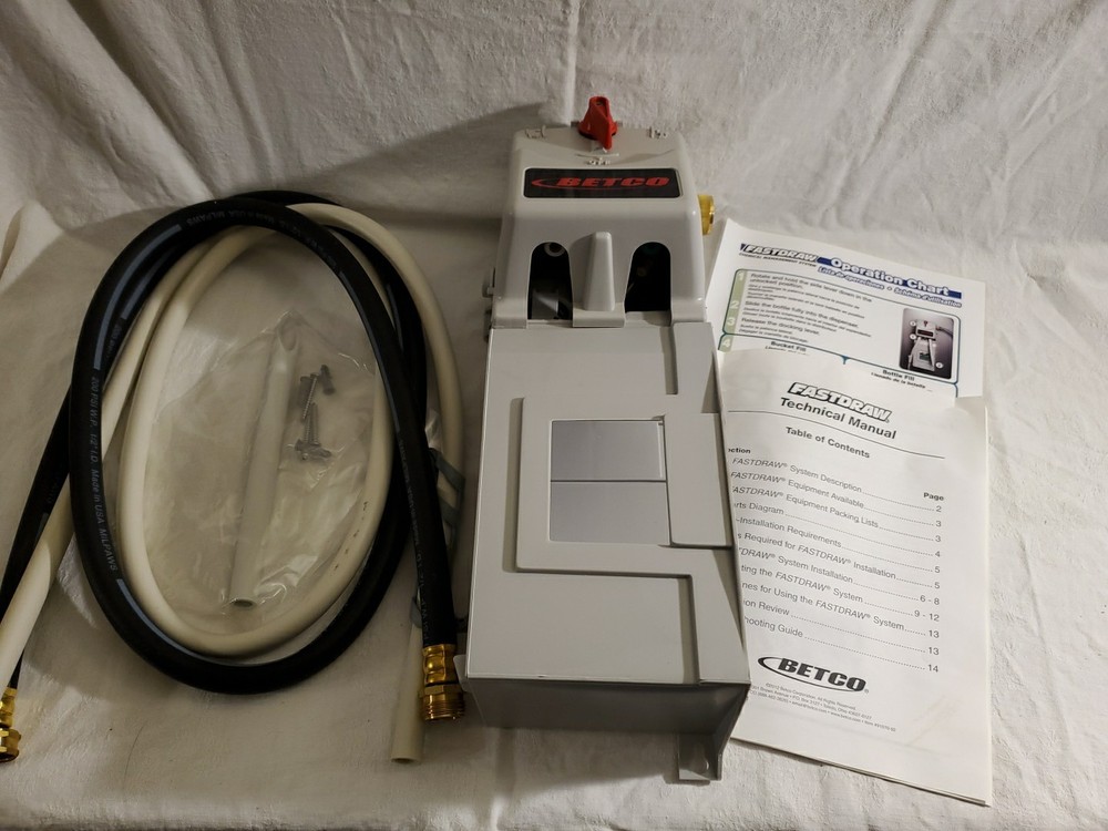 Betco FASTDRAW Chemical Management System Dispenser 91043 NIB NEW NOB FREE SHIP!