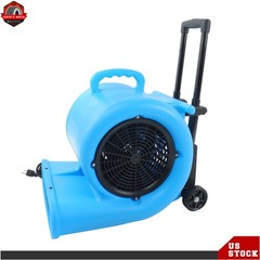 1.5HP 5000 CFM 3-Speed Air Mover Monster Floor Blower Carpet Dryers 115 Volt