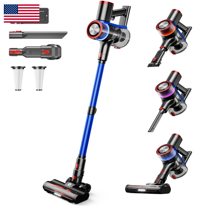 Nadaly Cordless Vacuum Cleaner 550W 45Kpa 65Mins Vacuum Cleaners For Home Stick