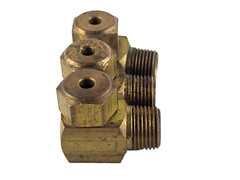 NEW Steinen TSM 503 Brass 90DEG Solid Cone Spray Nozzle, 3-Piece Design Lot of 3