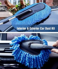 Car Duster Kit, 2 Pack Car Dust Brush Set with Micr Size: 2 PackColor: 2p-blue