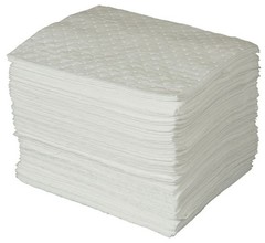 SPC 15″ x 17″ Heavy Weight Economical Oil Only Absorbent Pads – 100 ct