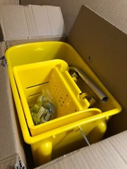 Impact Products 2Y-2021-2Y 11.4 x 10.6 in. Yellow Compact Mopping System