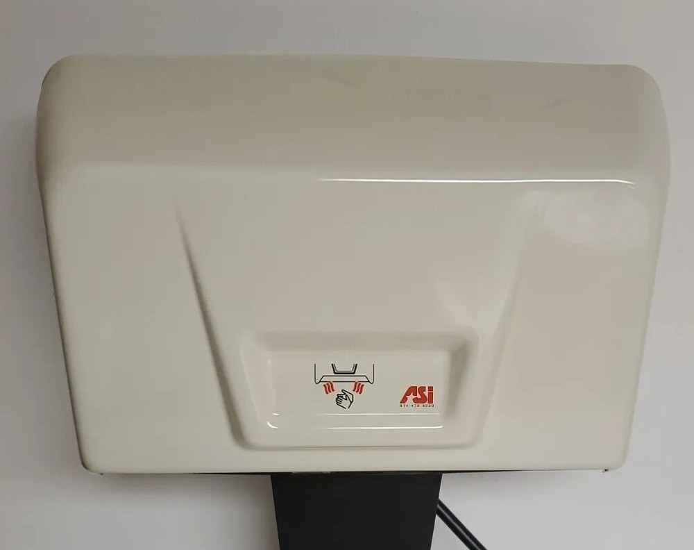 ASI Hand Dryer 0180 White Automatic ADA 100-240VAC