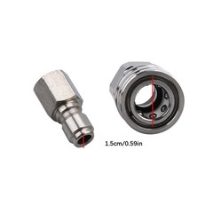 4000PSI Maximum Pressure Washer Adapter Set Swivel to 3/8 inch Quick Connect
