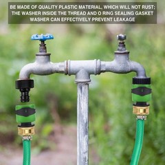 JUSONEY Garden Hose Quick Connect Male and Female- Link and…