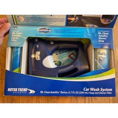 NEW Mr. Clean AutoDry Car Wash System Kit with Soap and PUR Filter Motor Trend