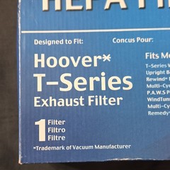 EnviroCare Technologies HEPA Filter for Hoover T-Series Exhaust