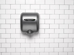 Excel Dryer XL-GR-ECO Hand Dryer Textured Graphite Cover 110-120V