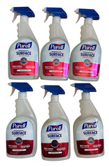 6 Pk PURELL Foodservice Surface Sanitizer Spray – 6x 32 oz – Ex: 2/31