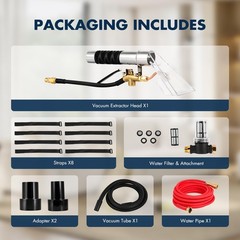 Shop Vac Extractor Kit ，Extractor Hose Kit Adapter,Vac Extractor Kit for Carp…