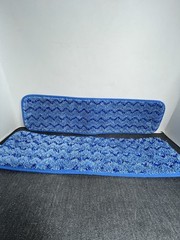 Rubbermaid Hygen Q410 Microfiber Mop Pad 18″ Lot of 2