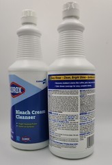 Clorox Bleach Cream Cleanser, Fresh Scent, 32 oz Bottle – 2pk