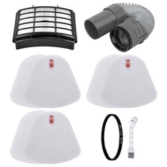Vacuum Hose Filter Replacement Part for Shark Navigator Lift Black, white