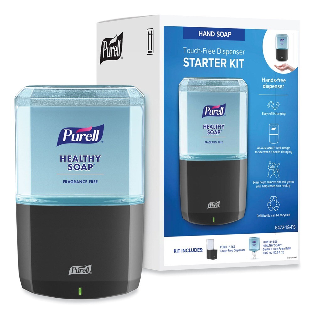 PURELL 64721GFS 1200 ml HEALTHY SOAP Gentle & Foam ES6 Starter Kit – Grap New