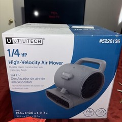 1/4High Velocity Air Mover 5226136 Brand New In Box
