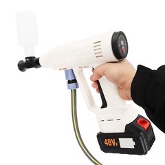 Portable Cordless Battery Powered Pressure Washer For Car Home Garden Wash NEW