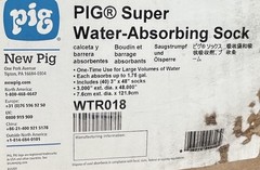 Lot of 5x New PIG WTR018 Super Water Absorbing Sock 3″ x 4′