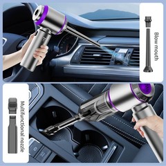 NWDEY Car Vacuum Cleaner High Power 20000Pa – Cordless Handheld Mini Vacuu