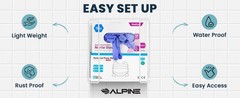 Alpine Glove Holder for Wall Mount – Latex Glove Holder Wire Glove