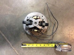 Lamb Electric Fan Vacuum Blower Motor 24VDC 116846-00 Sweeper Clearer