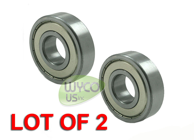 (2) BRUSH BEARINGS,WINDSOR ADMIRAL,CADET SERIES CARPET EXTRACTORS,86000900, B17