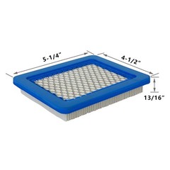 HEYZLASS 10 Pack 491588S Air Filter, Compatible with 491588 Blue+White
