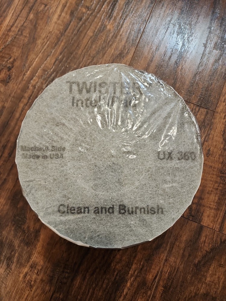 Twister UX360 Intellipad 2-Pack Gray 9.5″ Clean And Burnish For Taski Equipment