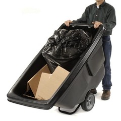 Tilt TRASH BIN – 300 lbs Capacity – 1/2 Cubic Yard – Portable – Waste – Garbage