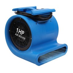 MOUNTO 1HP 3-Speed Air Mover 4000 CFM Carpet Floor Dryer Blower Fan