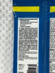 Weiman Disinfectant Electronic Wipes Lot 6 Packs 90 Wipes Screen Cleaner