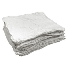 1000 Industrial Shop Rags White Large Towel / Cleaning – B-Grade