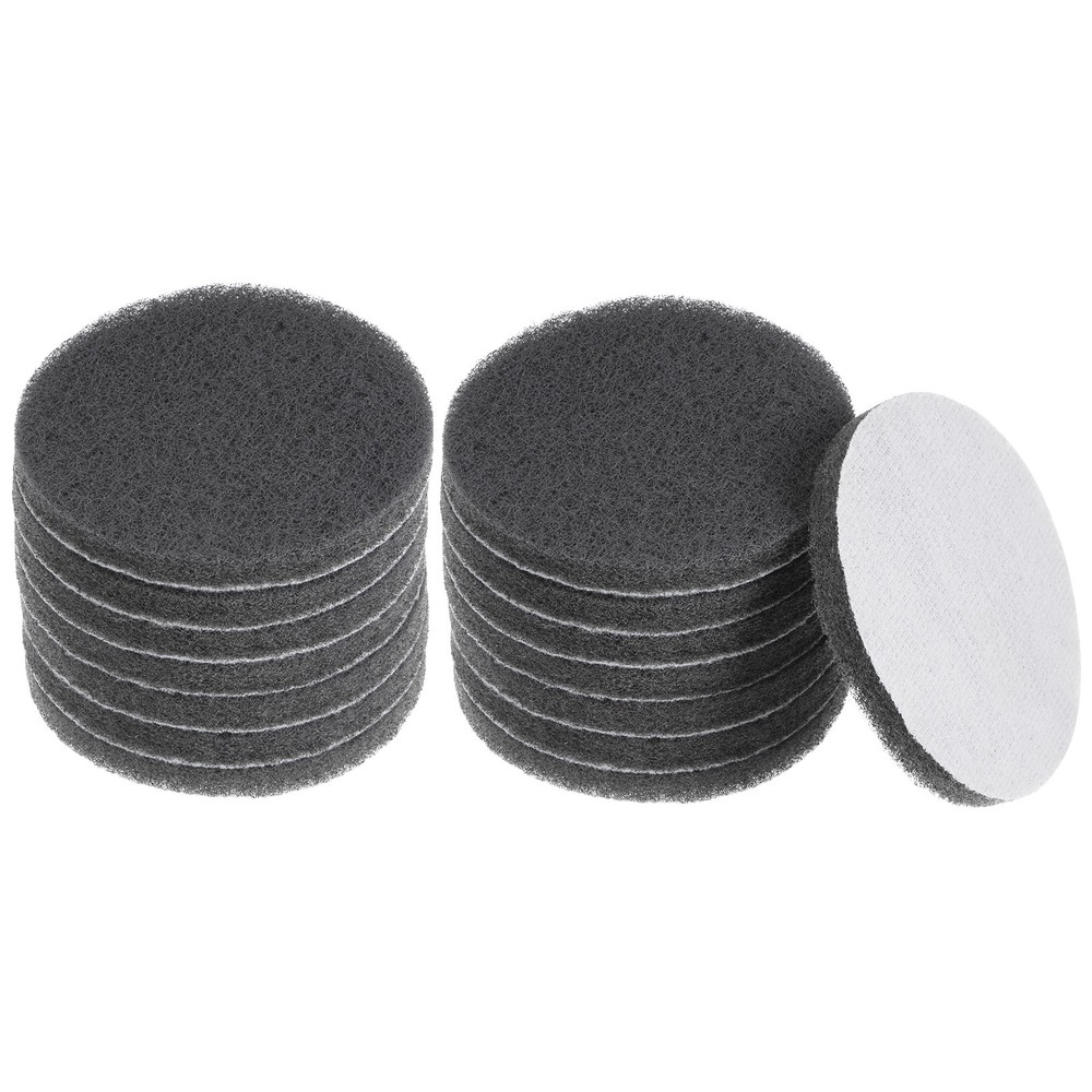 15pcs Drill Power Brush 4 Inch Tile Scrubber Scouring Pads 1000-1200 Grit